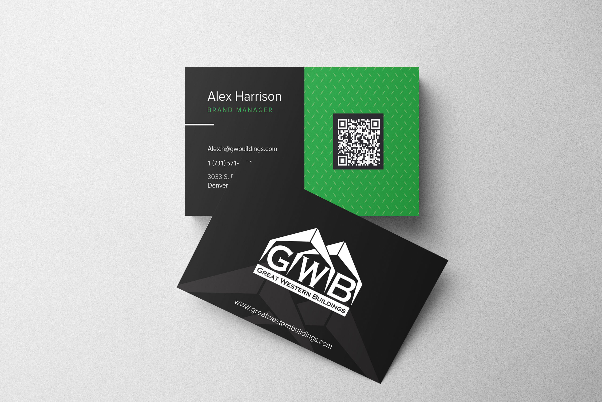 Great Western Buildings Branding Mockup