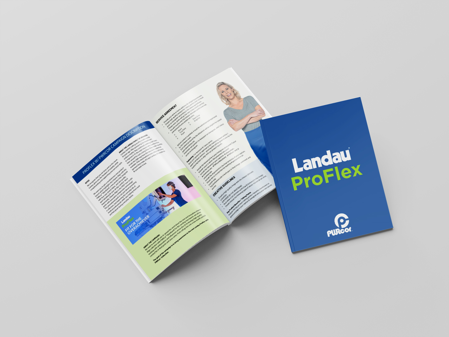 Landau Uniforms Influencer Contract template example