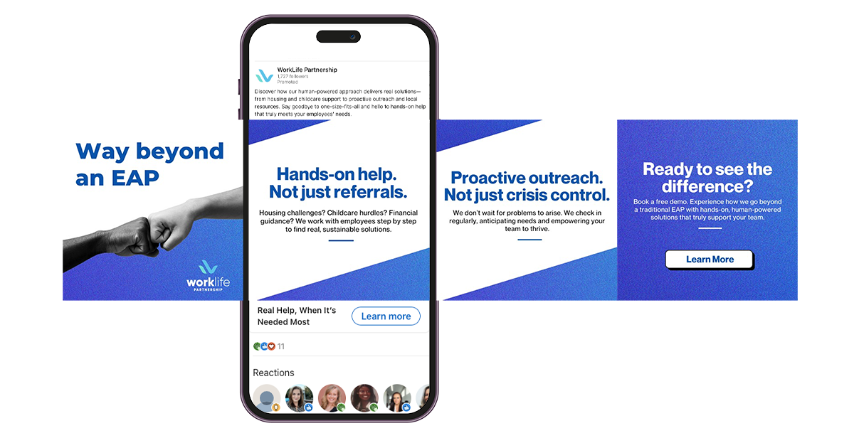 LinkedIn Ad Mockup